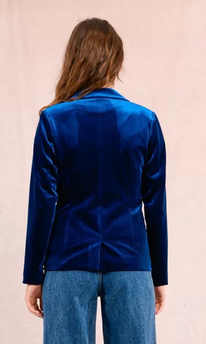 Cobalt Blue Jacket - Molly Bracken - Orchid Boutique