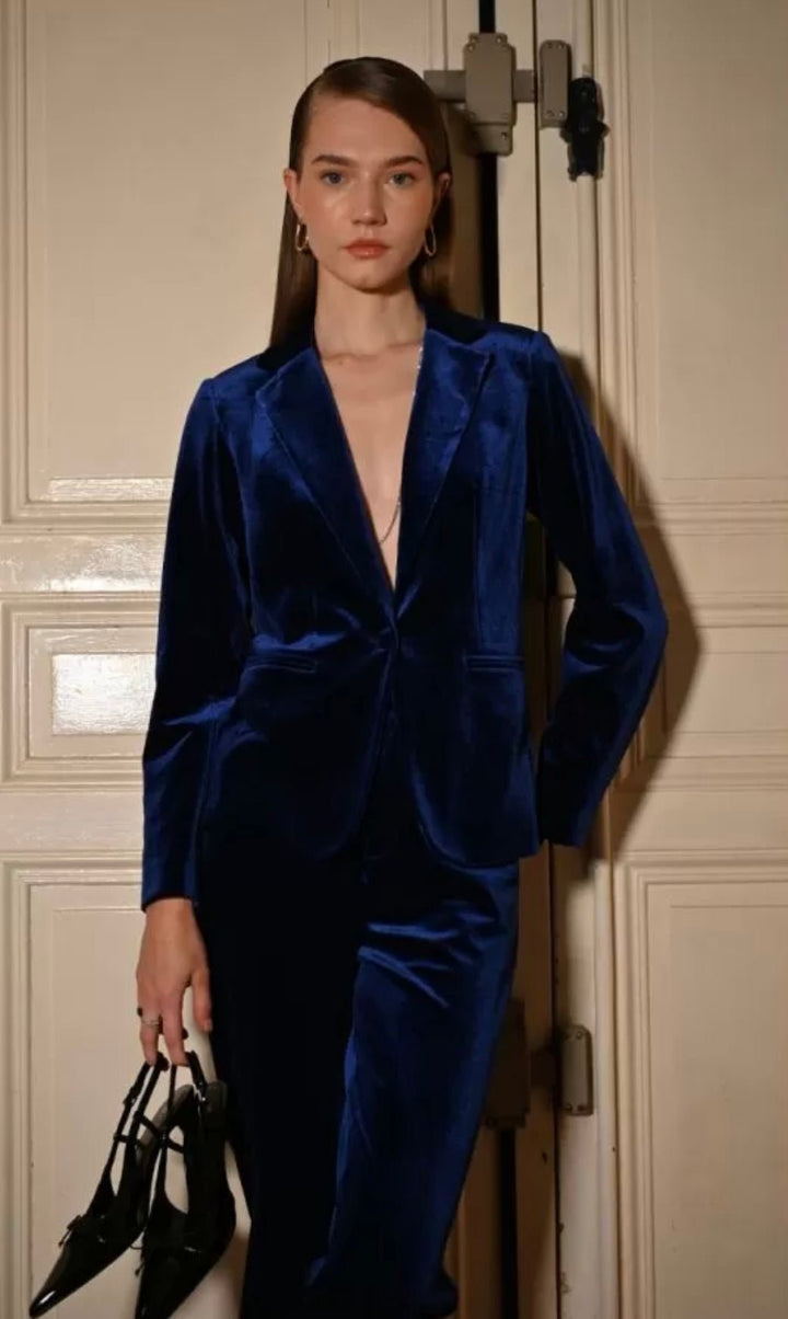 Cobalt Blue Jacket - Molly Bracken - Orchid Boutique