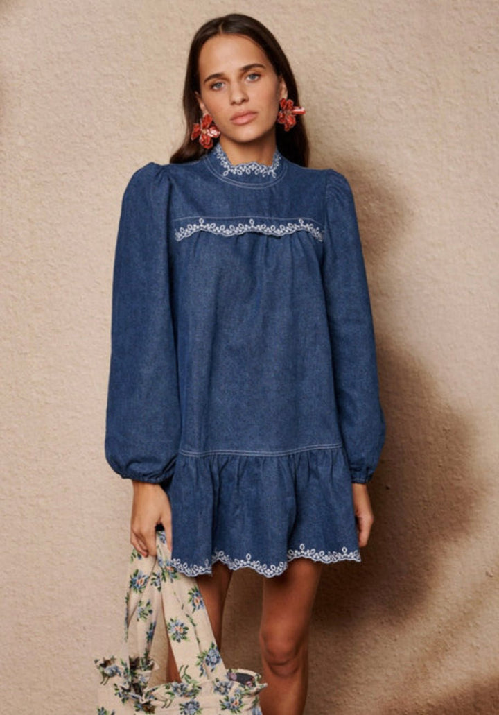 Haze Denim Mini Dress - Sister Jane - Orchid Boutique
