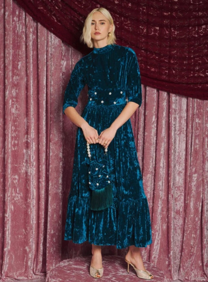 Phoenix Velvet Maxi dress
