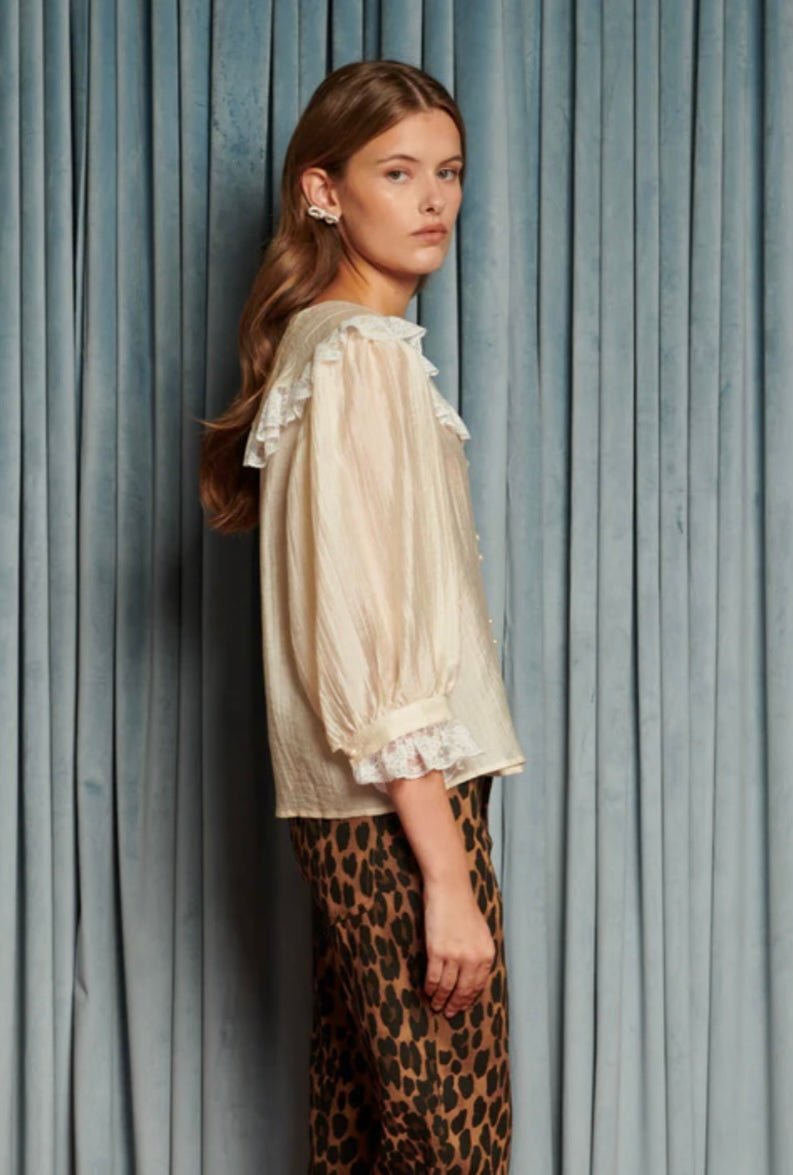 Silken Collar Blouse - Sister Jane - Orchid Boutique