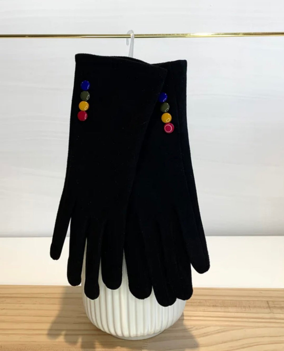 Button Black - Orchid Boutique - Orchid Boutique