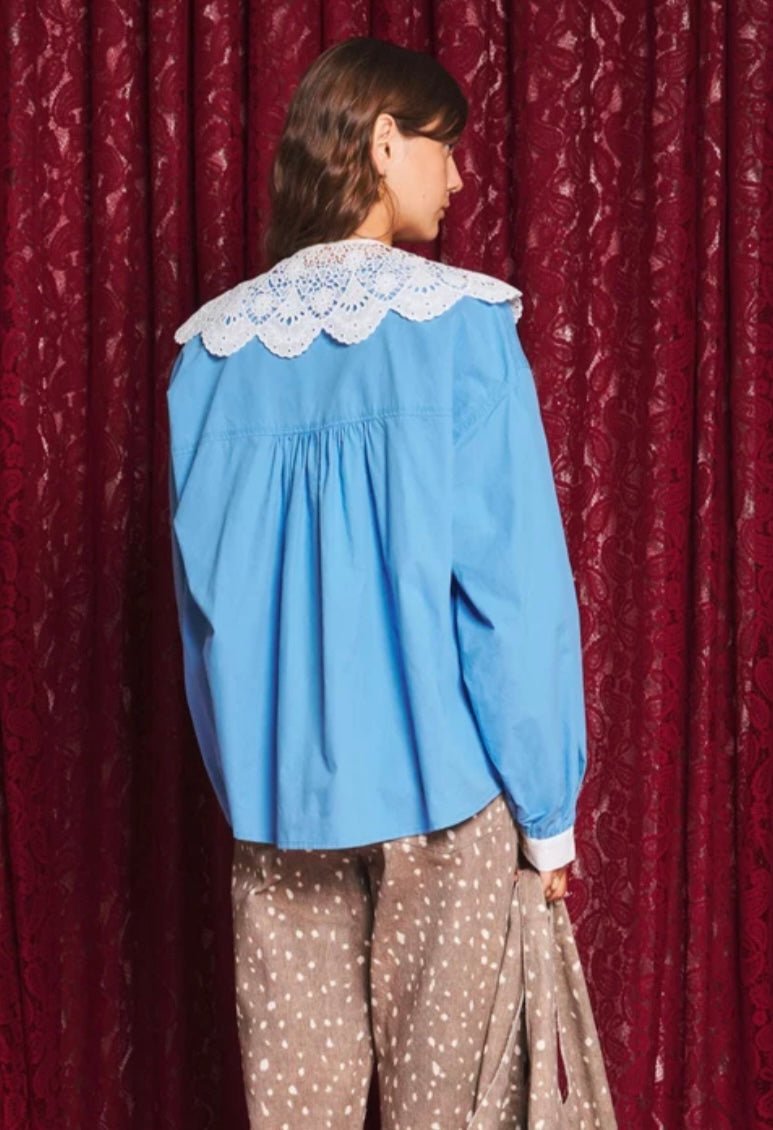 Azurite Collar Blouse - Sister Jane - Orchid Boutique