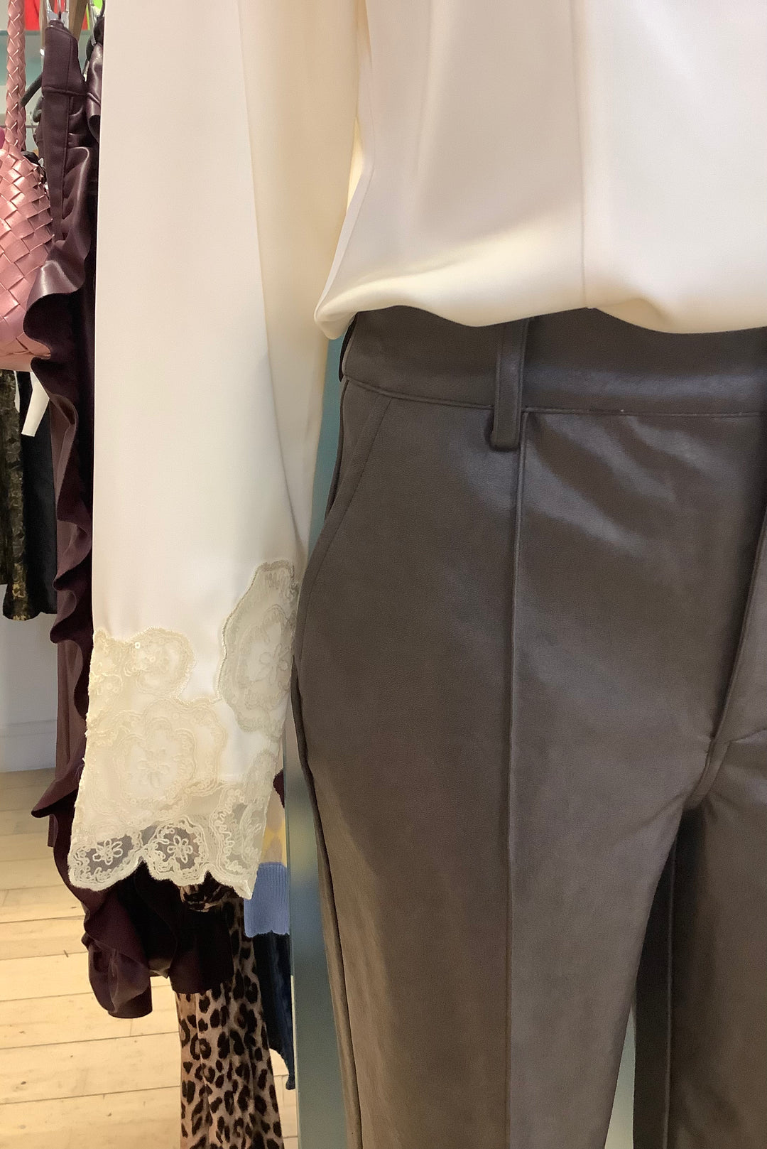 Cream lace