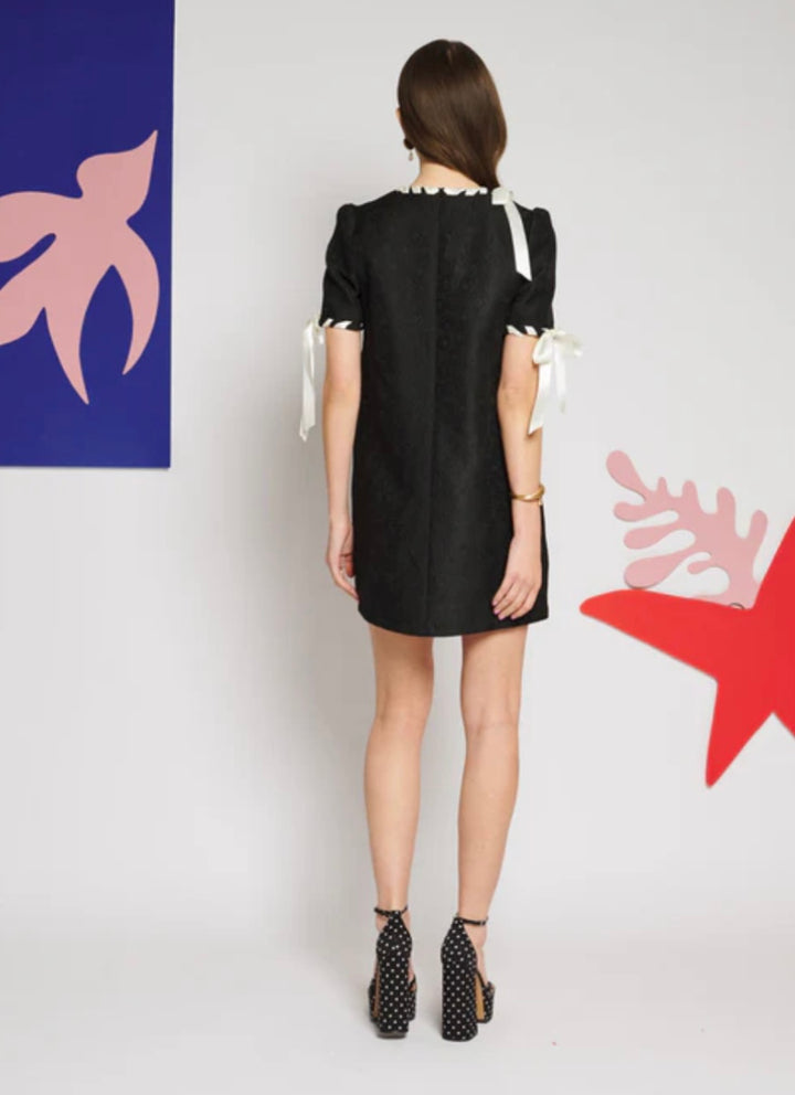 Camille Jacquard Mini Dress