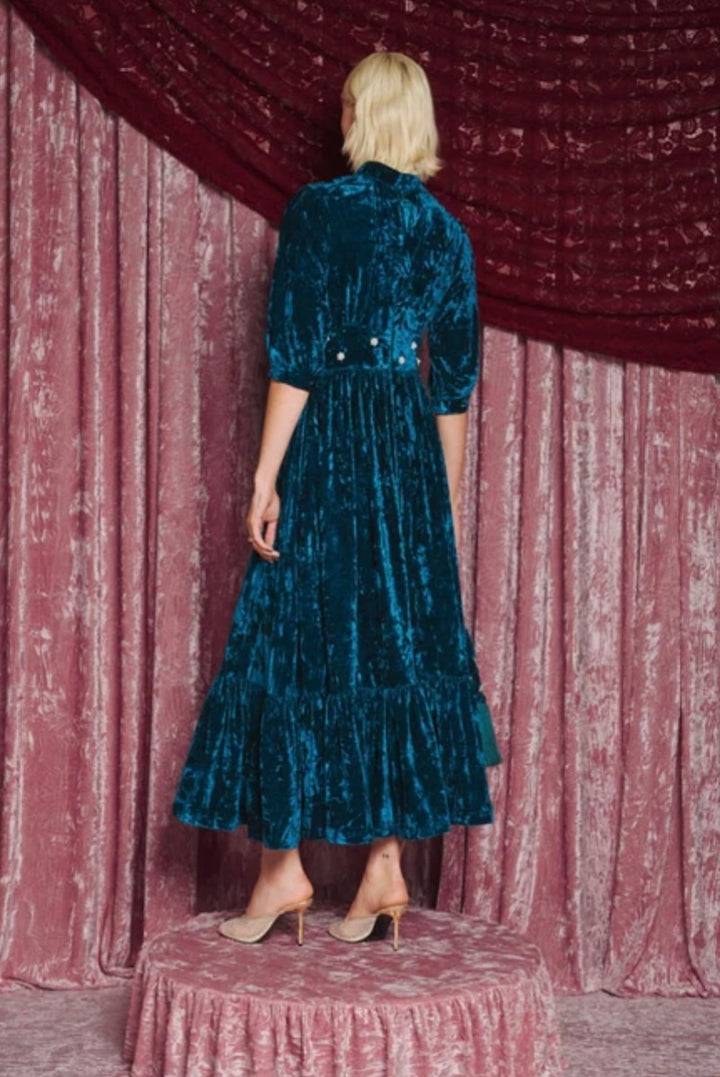 Phoenix Velvet Maxi dress