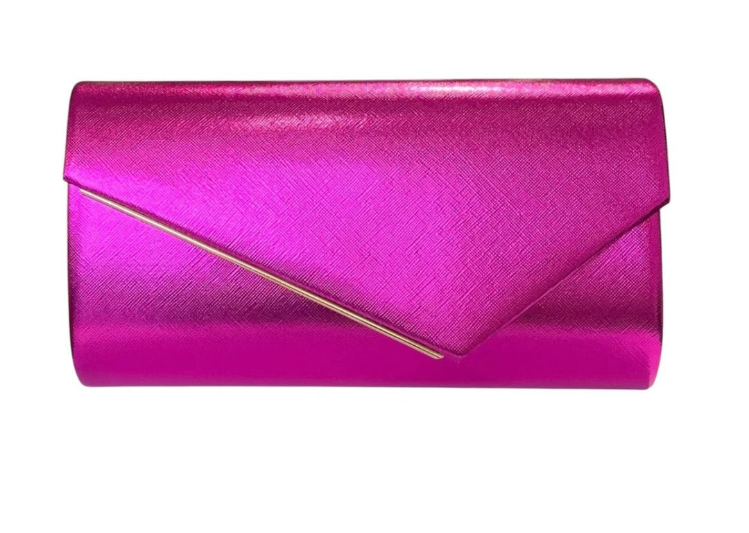 Fuschia Pink Clutch - Orchid Boutique - Orchid Boutique