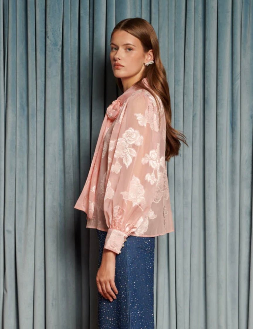 Feature Bloom Bow Blouse - Sister Jane - Orchid Boutique