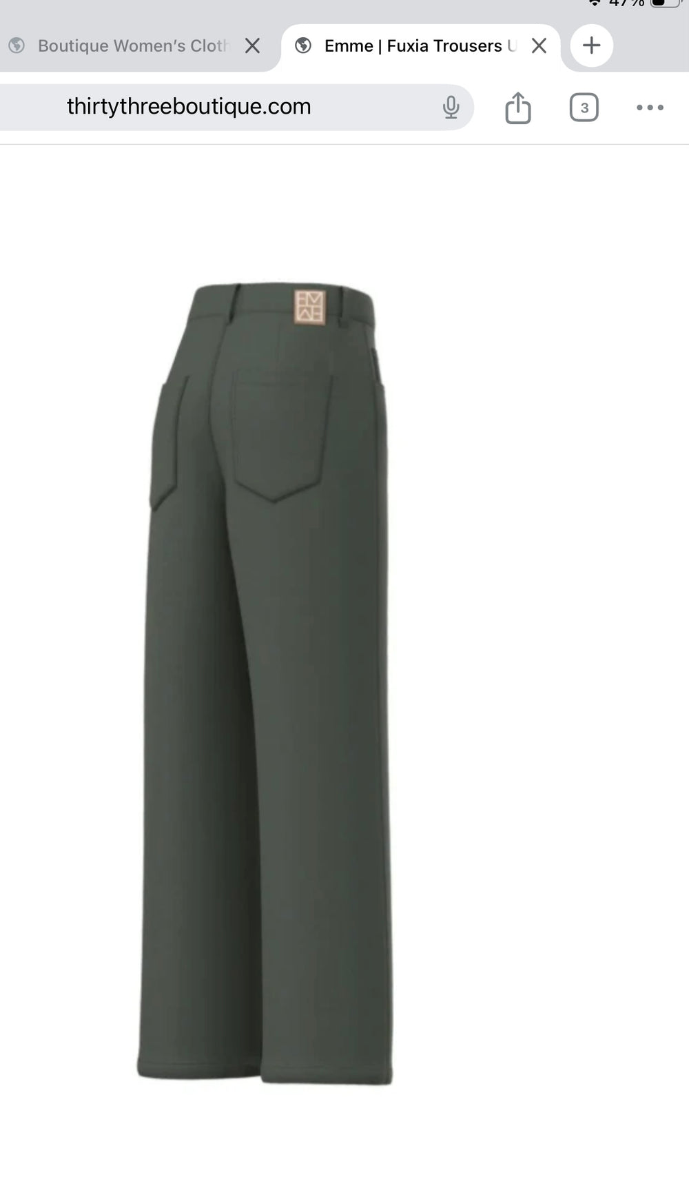 Fuxia Underwood Jeans By Emme - Emme - Orchid Boutique