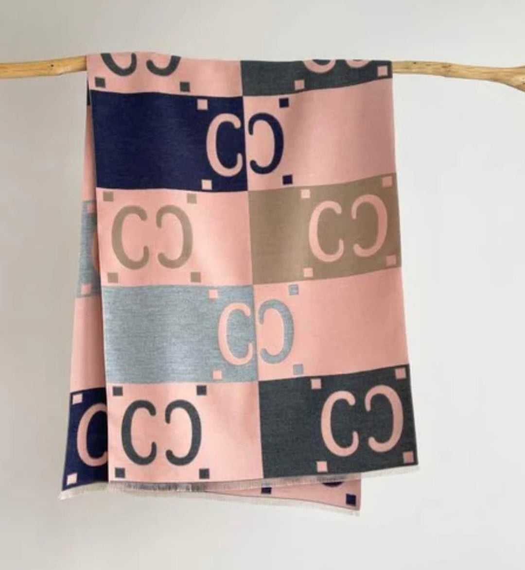 CC Pink Scarf - Orchid Boutique - Orchid Boutique