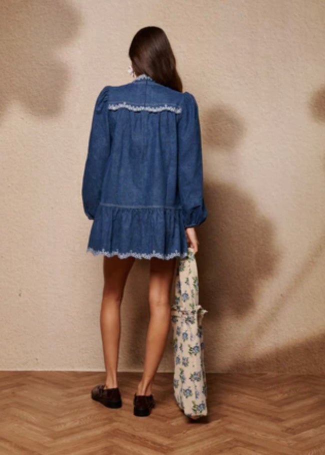 Haze Denim Mini Dress - Sister Jane - Orchid Boutique