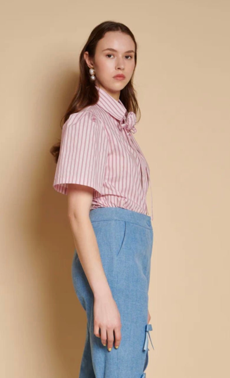 Marta Stripe Boxy Shirt - Sister Jane - Orchid Boutique