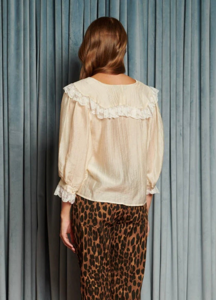 Silken Collar Blouse - Sister Jane - Orchid Boutique