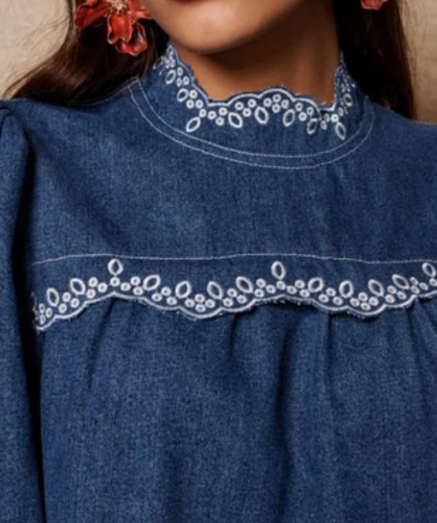 Haze Denim Mini Dress - Sister Jane - Orchid Boutique