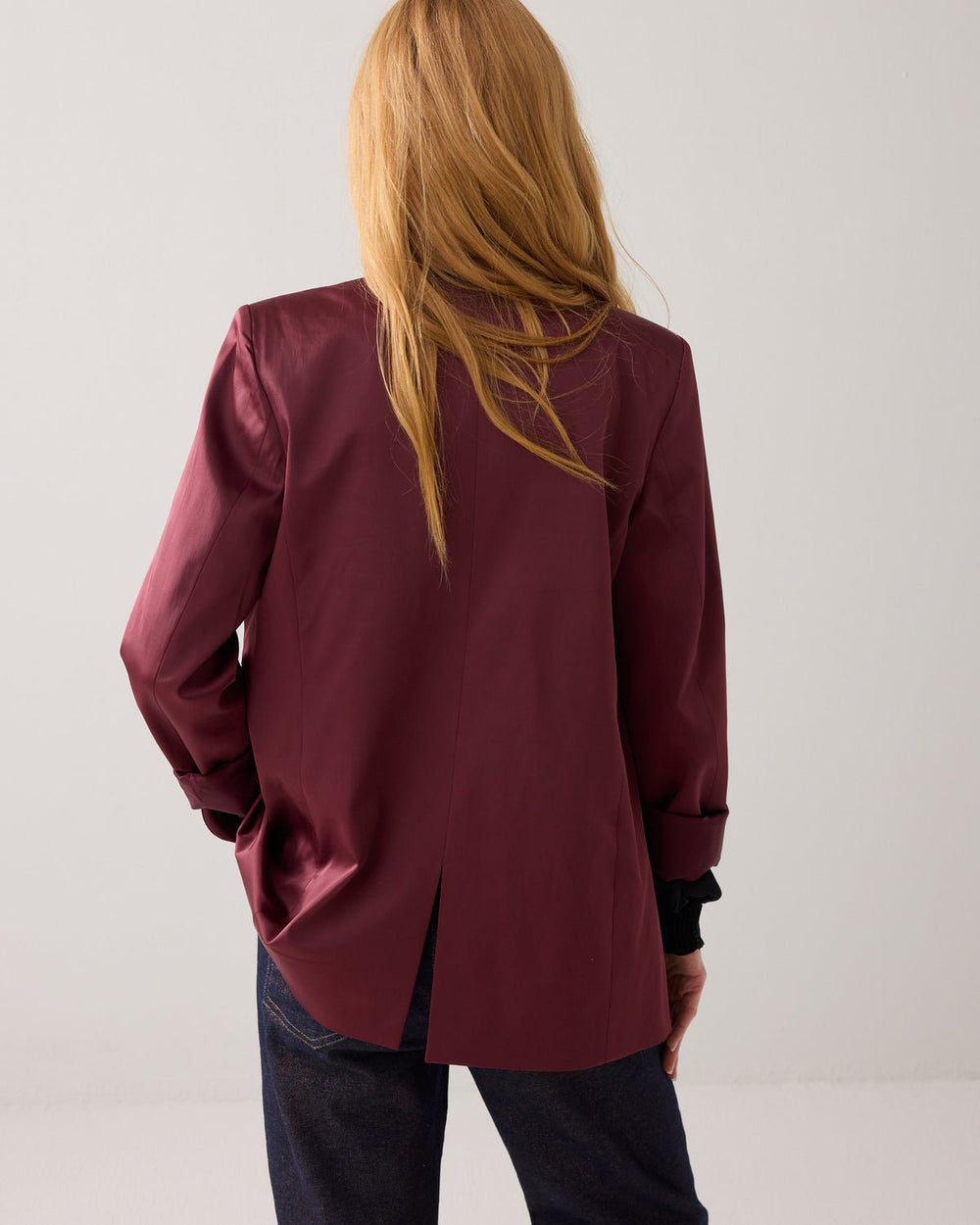 Merlot Blazer - Summum - Orchid Boutique