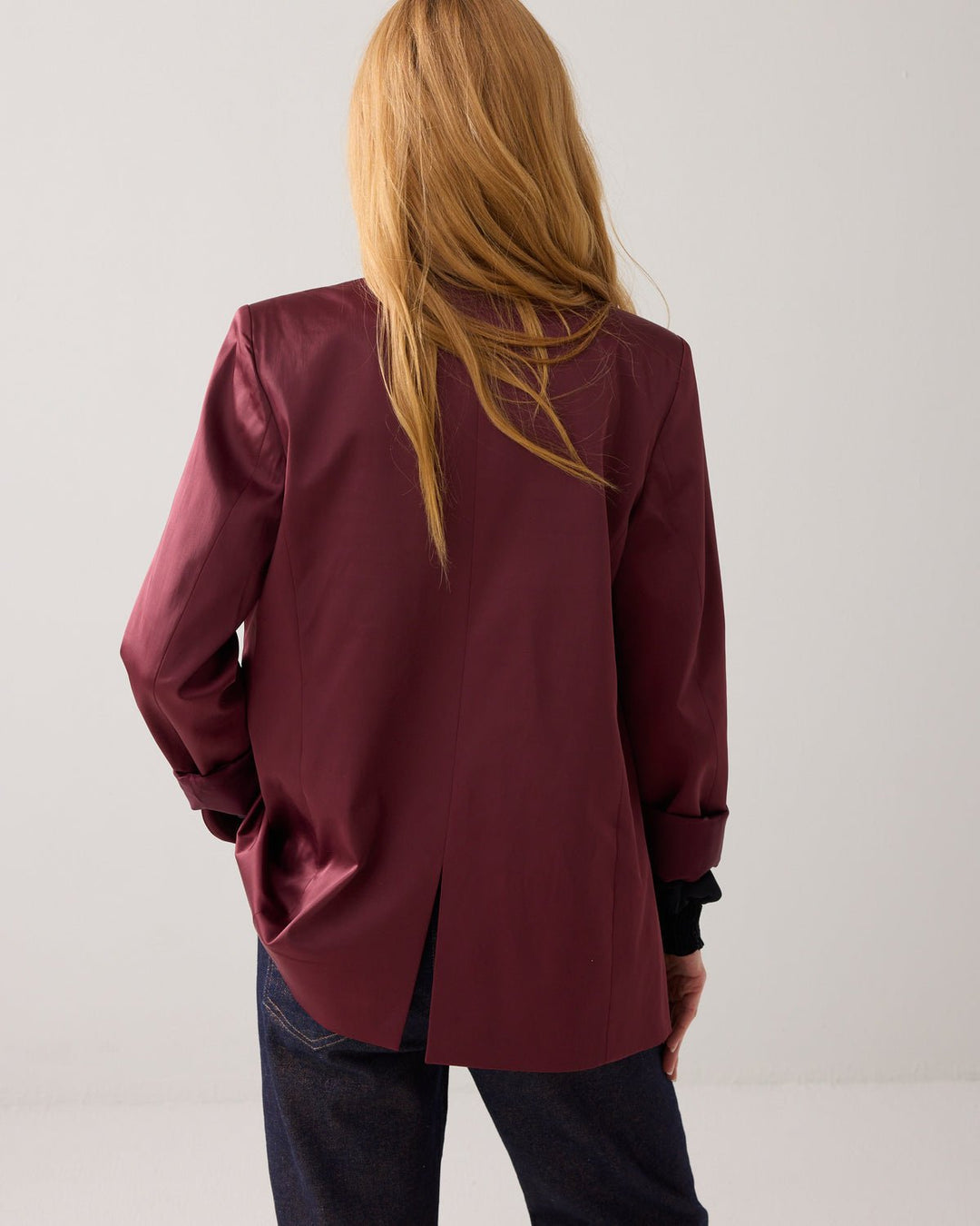 Merlot Blazer - Summum - Orchid Boutique