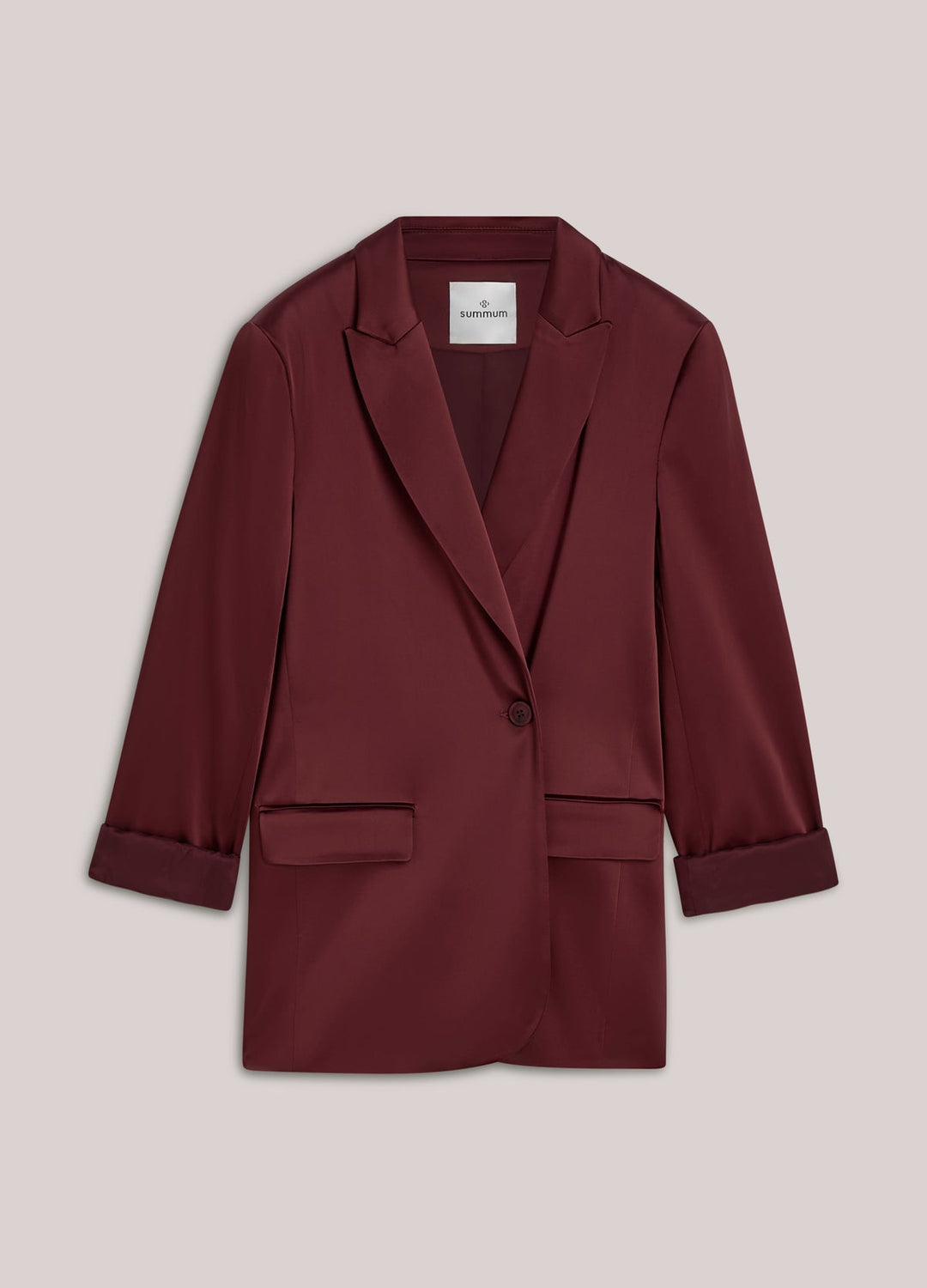 Merlot Blazer - Summum - Orchid Boutique