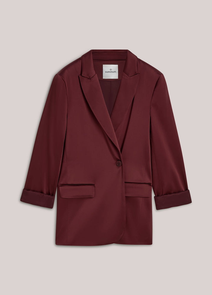 Merlot Blazer - Summum - Orchid Boutique