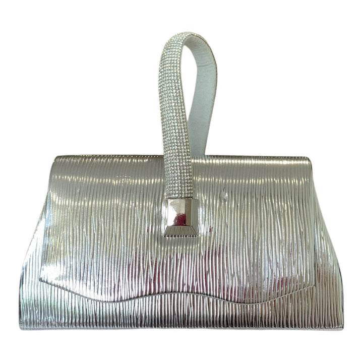 Silver Clutch - Orchid Boutique - Orchid Boutique