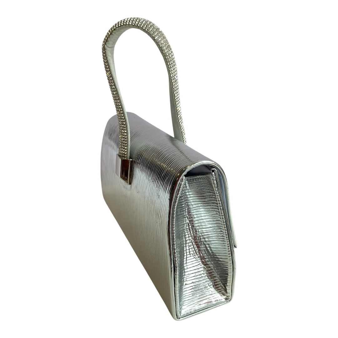 Silver Clutch - Orchid Boutique - Orchid Boutique
