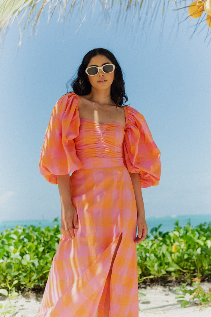 Violette OrangePink - Sundress - Orchid Boutique