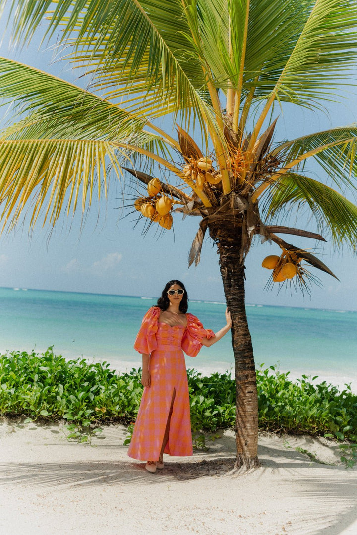 Violette OrangePink - Sundress - Orchid Boutique