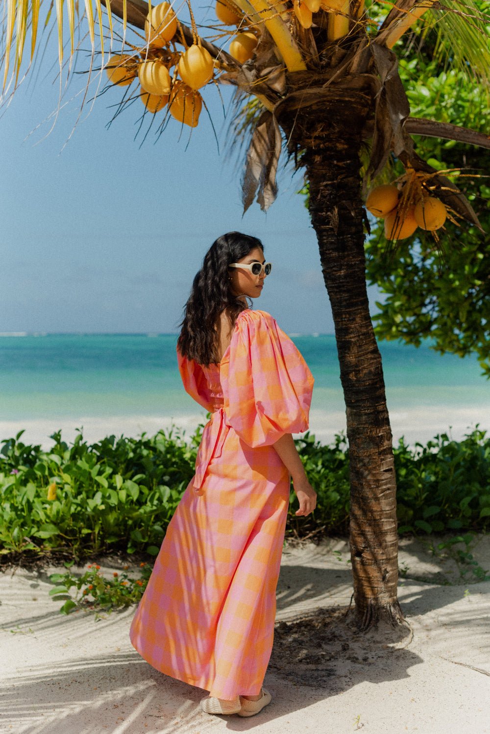 Violette OrangePink - Sundress - Orchid Boutique