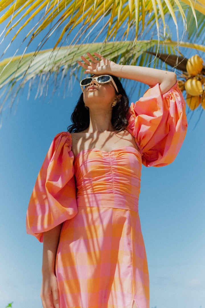 Violette OrangePink - Sundress - Orchid Boutique