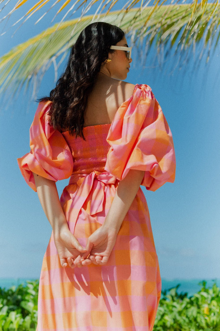 Violette OrangePink - Sundress - Orchid Boutique