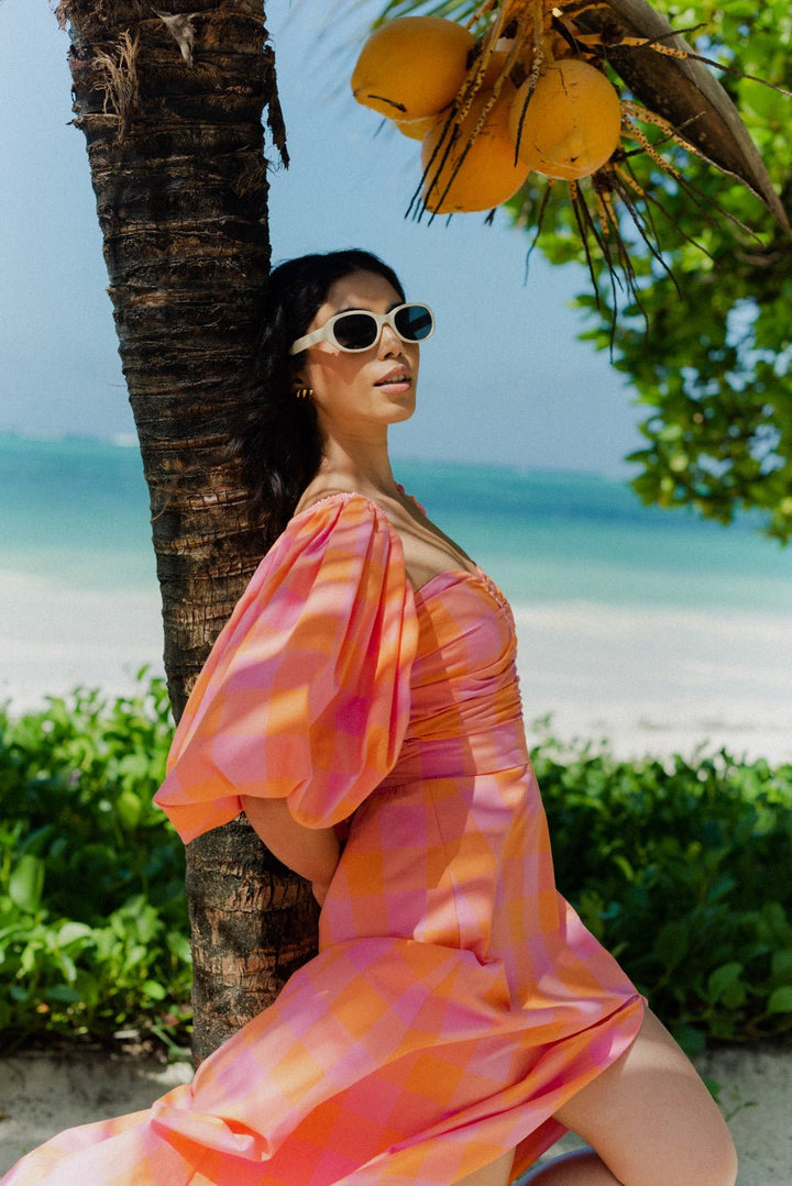 Violette OrangePink - Sundress - Orchid Boutique