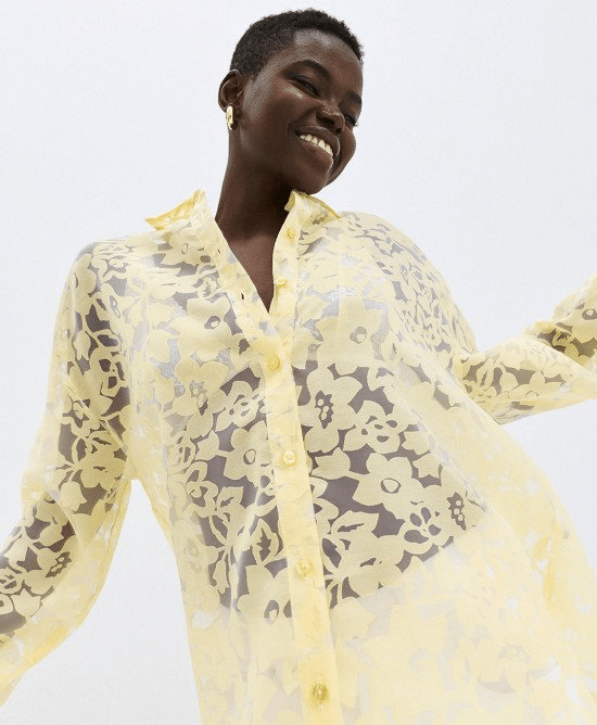 Devore Yellow - Access - Orchid Boutique