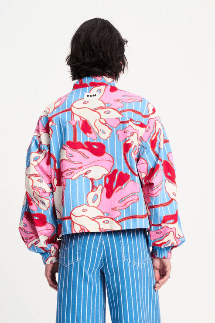 Urban Floral Stripe - POM Amsterdam - Orchid Boutique