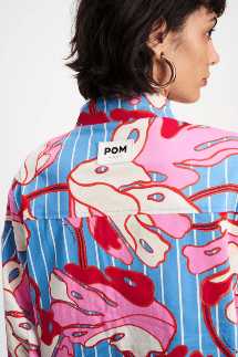 Urban Floral Stripe - POM Amsterdam - Orchid Boutique