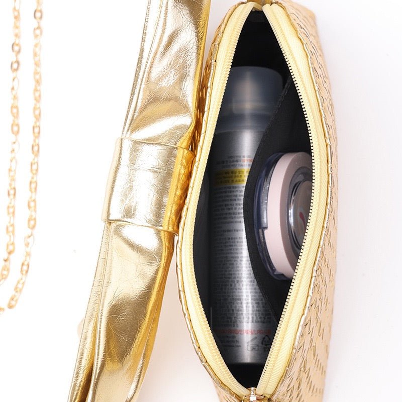 Gold Bow Bag - Orchid Boutique - Orchid Boutique