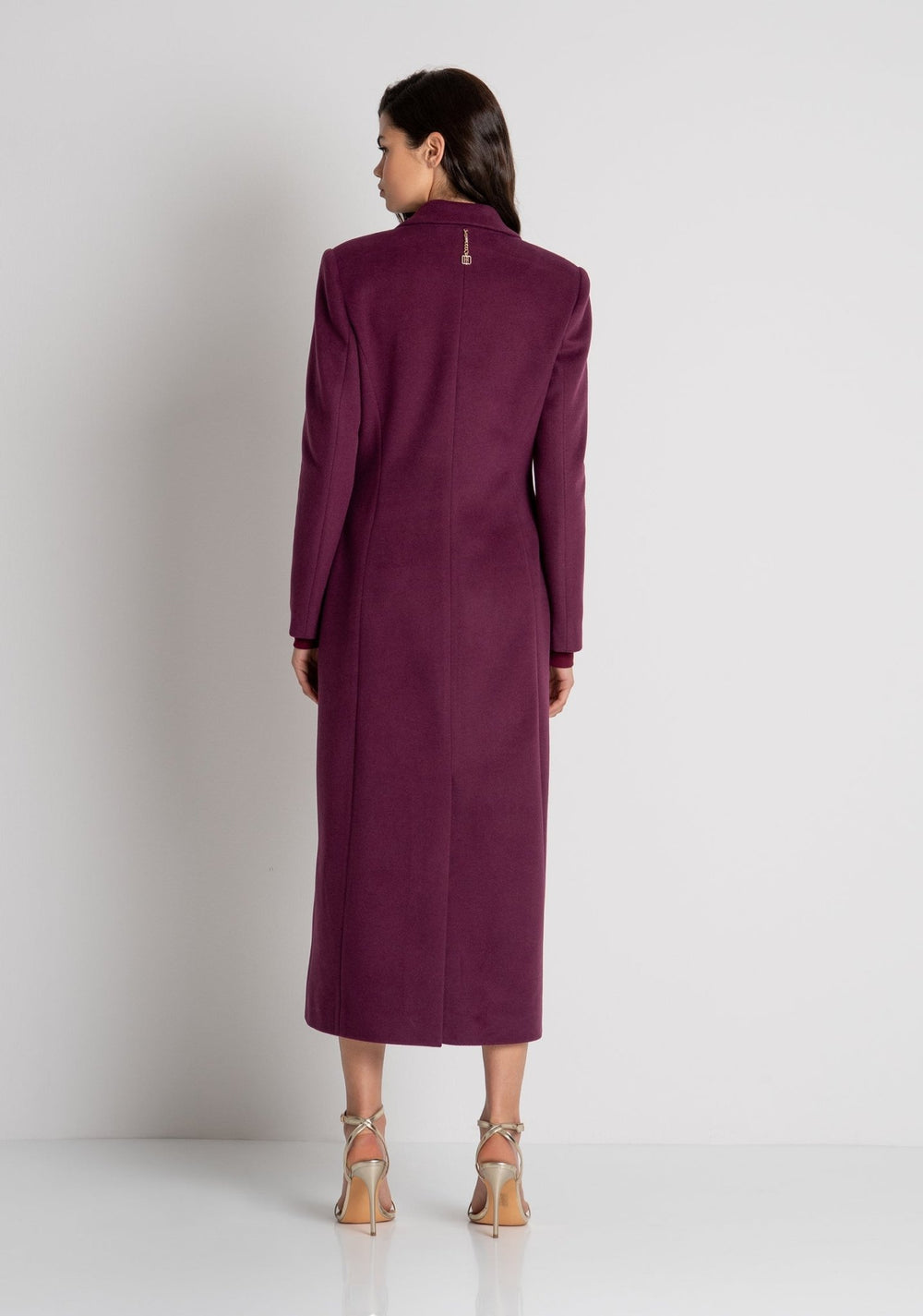 Black coat - Fracomina - Orchid Boutique