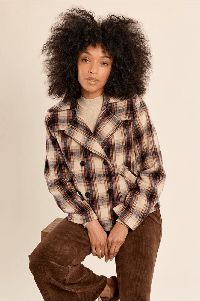 Plaid Jacket Molly - Molly Bracken - Orchid Boutique