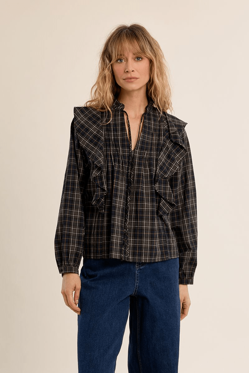 Khaki Plaid - Molly Bracken - Orchid Boutique