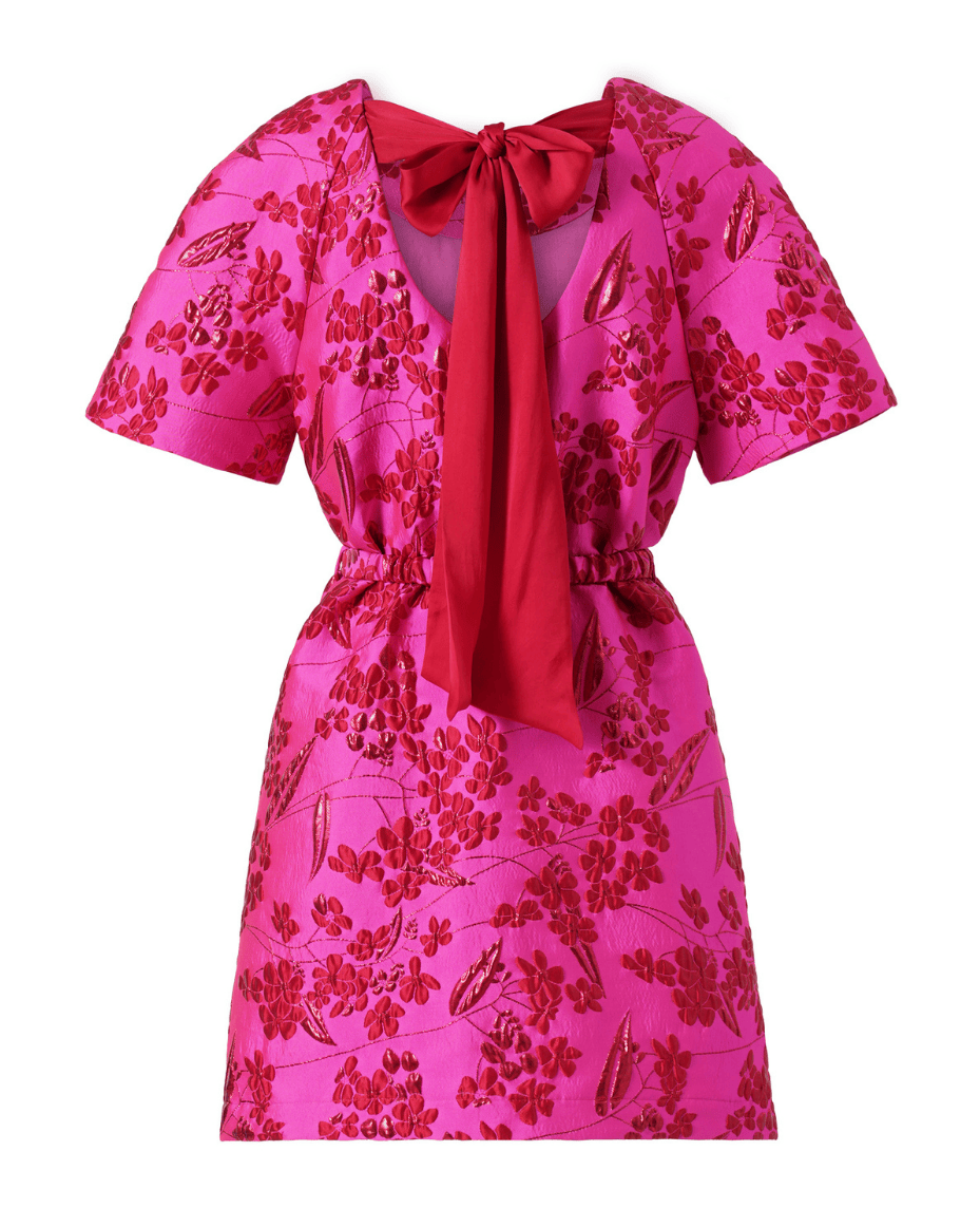 Ariana Jacquard Dress
