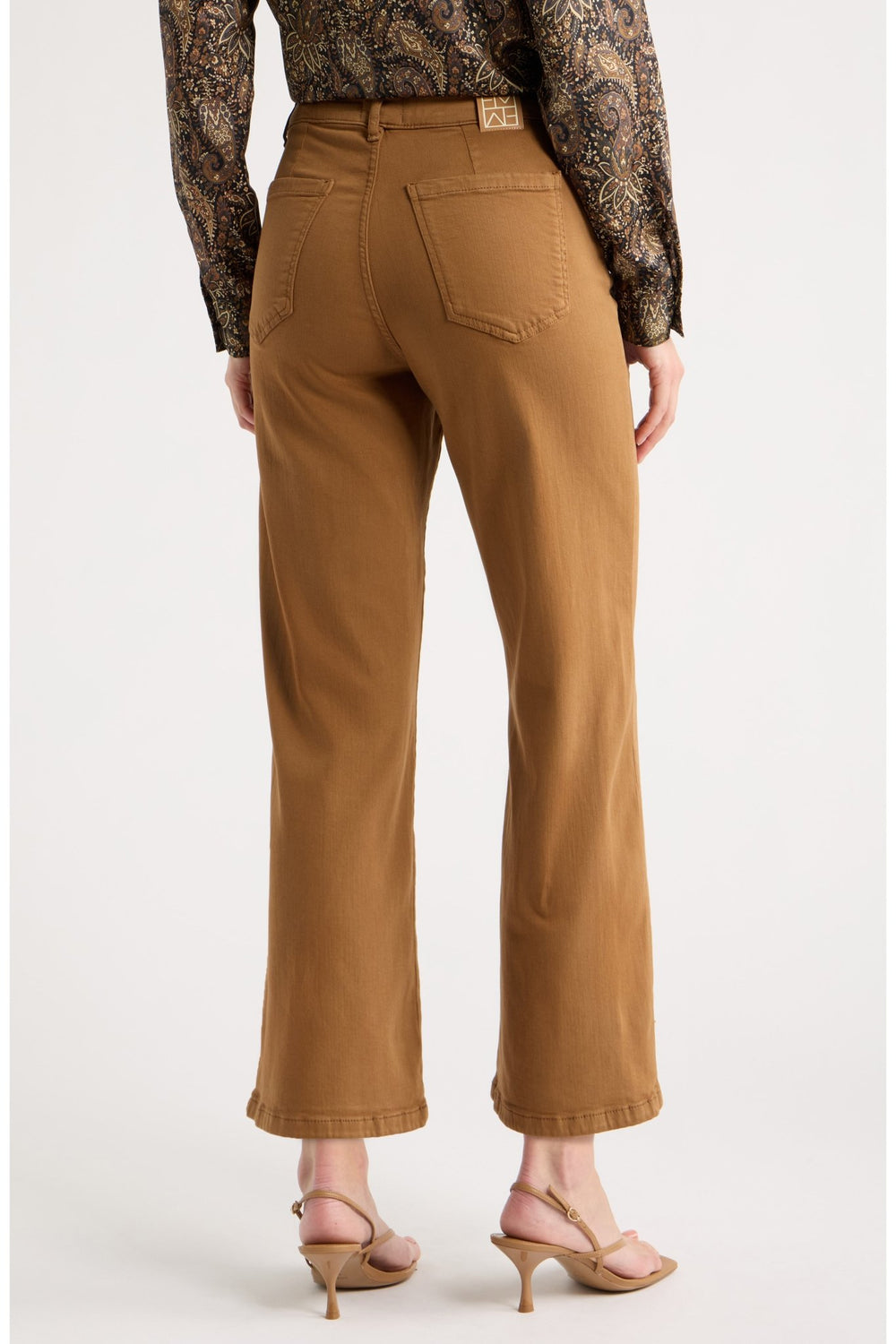 Fuxia Tobacco Brown Jeans By EMME - Emme - Orchid Boutique