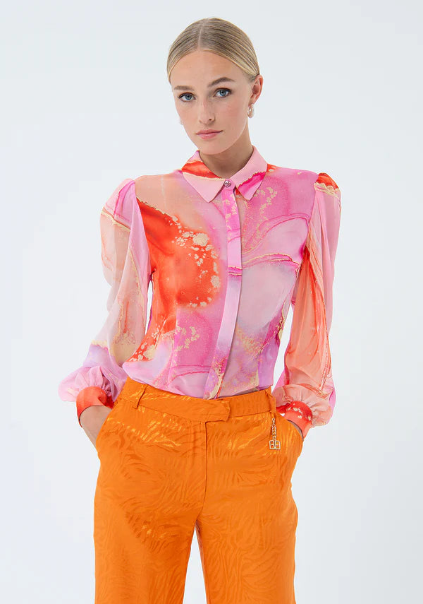 Viva Orange Pants | Fracomina | Orchid Boutique