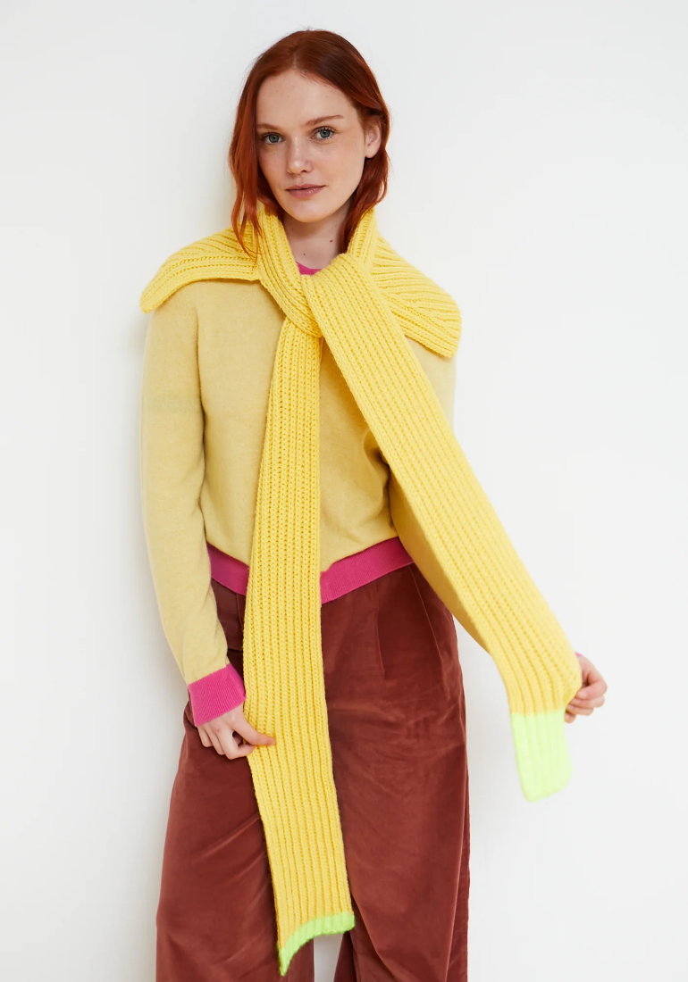 Spark Scarf Yellow