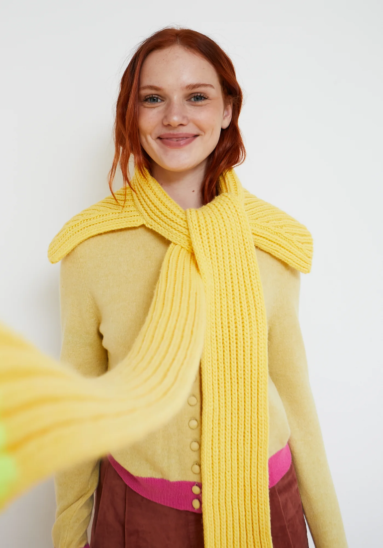 Spark Scarf Yellow