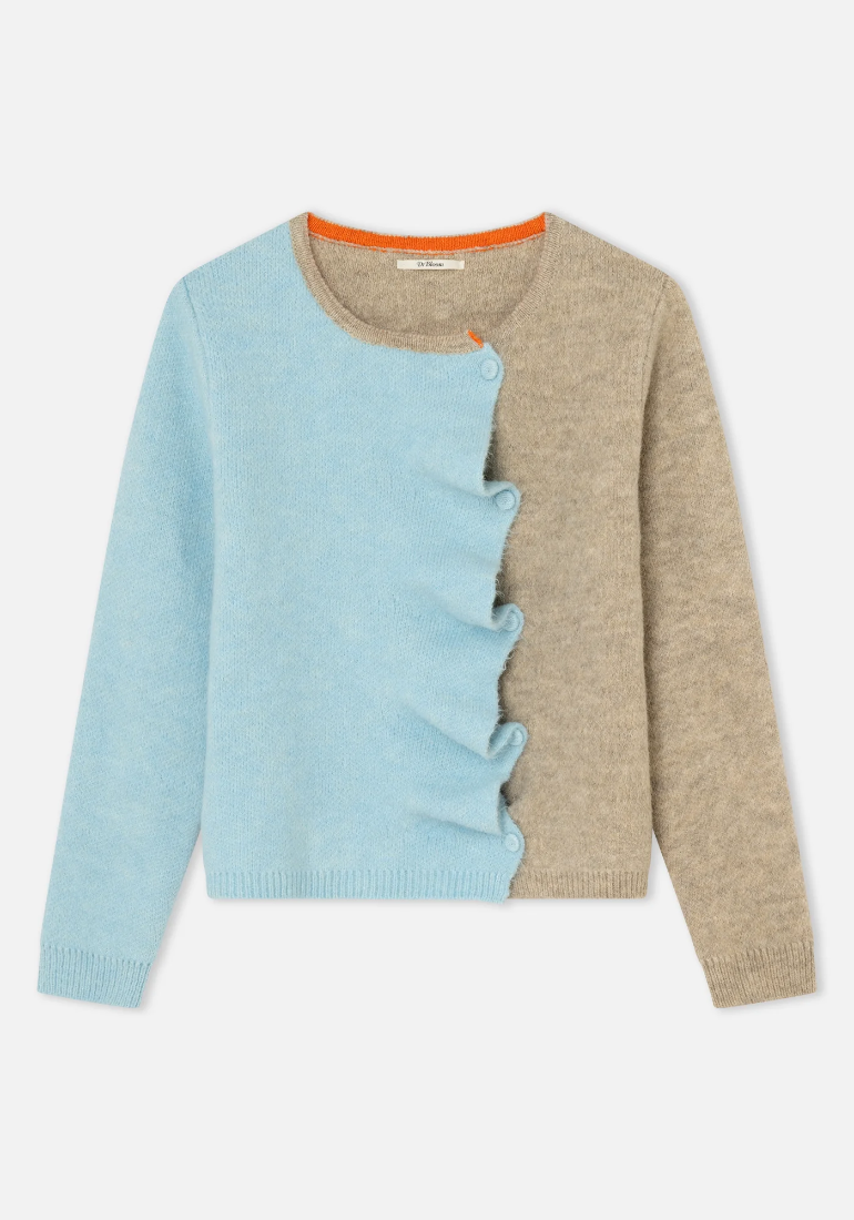 Biscuit Cardigan Blue