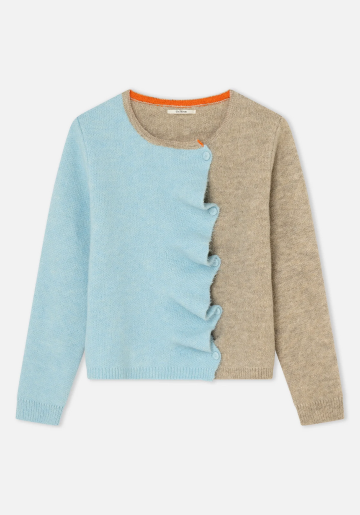 Biscuit Cardigan Blue