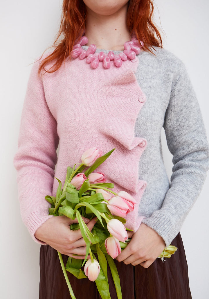Biscuit Cardigan Pink