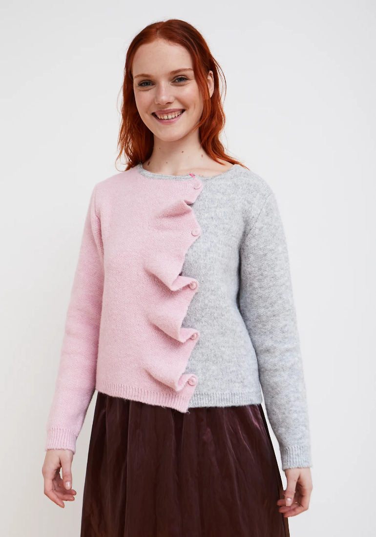 Biscuit Cardigan Pink