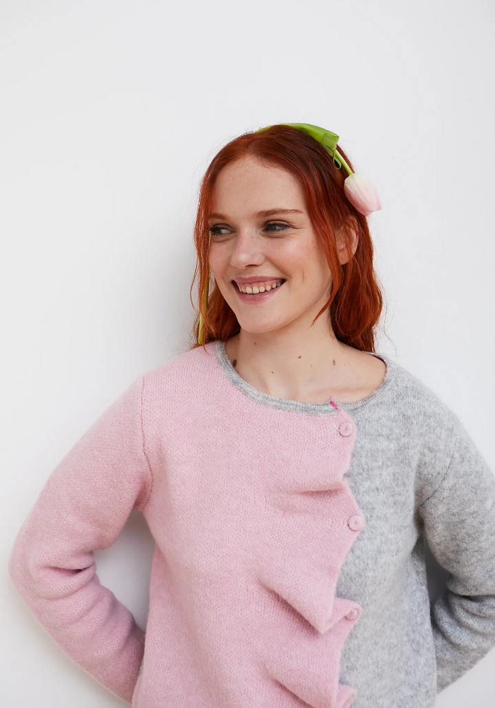 Biscuit Cardigan Pink