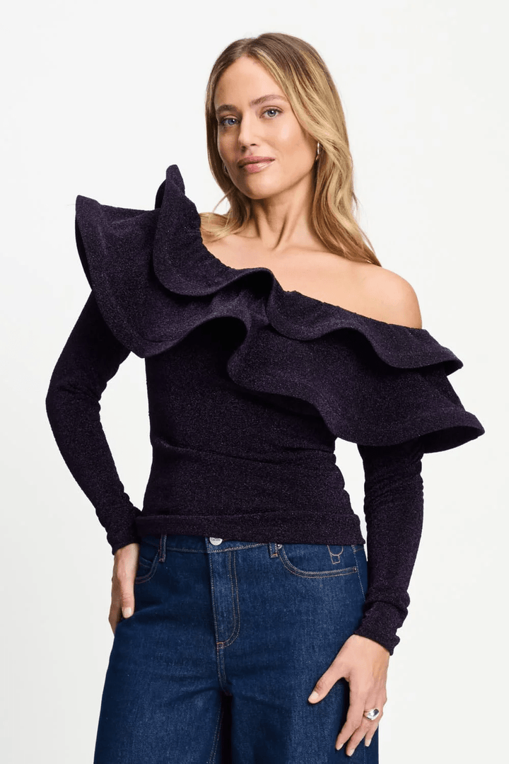 Billie Shimmer Dark Plum - POM Amsterdam - Orchid Boutique