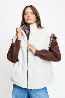 Glen ( Reversible)Gilet - POM Amsterdam - Orchid Boutique