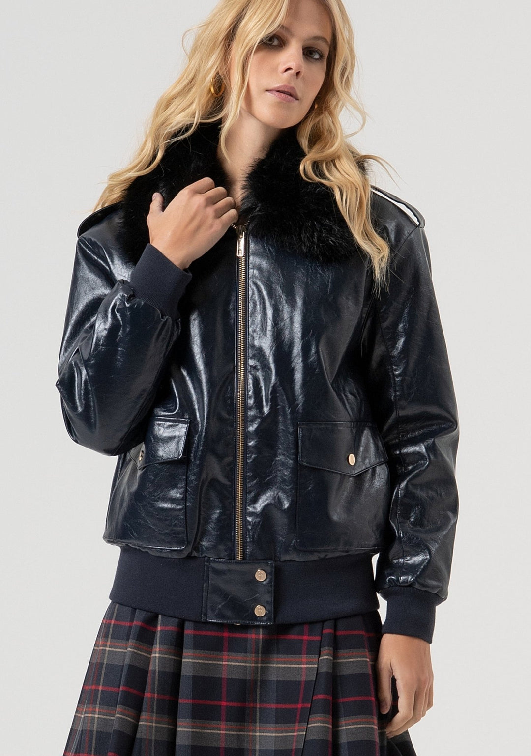 Bomber Jacket - Fracomina - Orchid Boutique